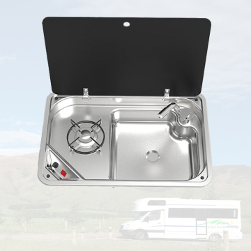 Popular RV Gas Stove with Tempered Glass Cover
