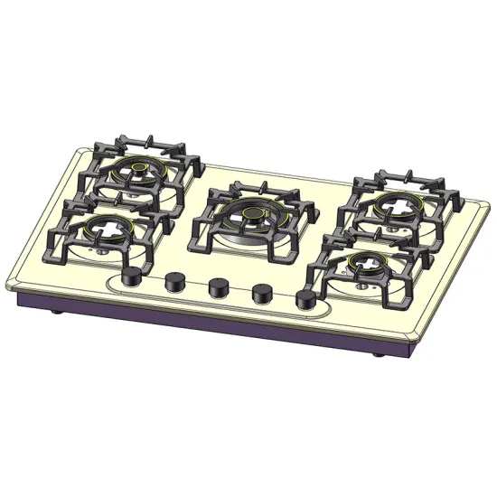 Home Appliance Factory - 5 Burner Gas Top Stove
