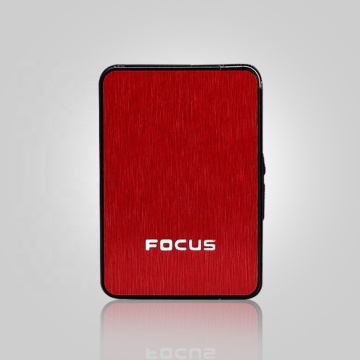 Ultra-Thin Aluminium Cigarette Lighter with Metal Electronic Design