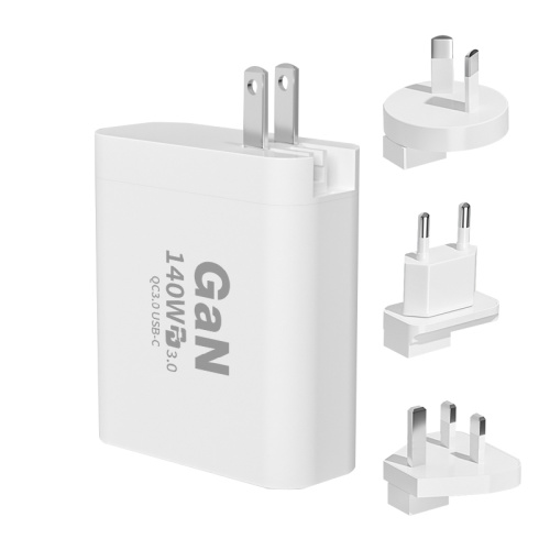 Hot Selling 140w Gan Type-c Charger Laptop Quick Charge Usb-c Pd Qc3.0 Wall Charger for phone for laptop