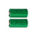 Lithium battery for ECG instrument