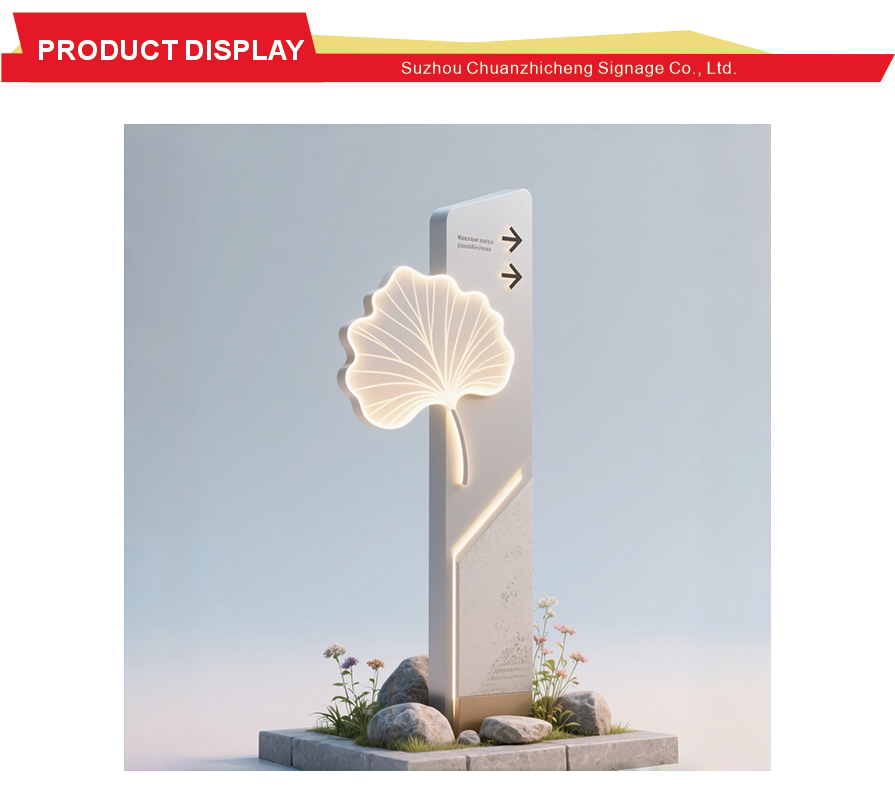 Custom Made Scenic Area Info Signs