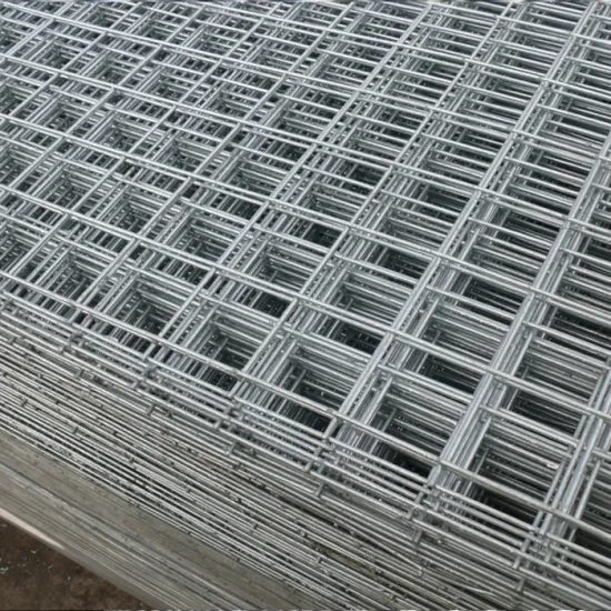 8ft x 4ft Galvanized Welded Wire Mesh Fence Panels 12 Gauge