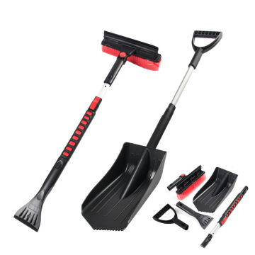 Multi-functional Winter Car Deicing Tool: Snow Shovel, Brush, and Artifact Kit