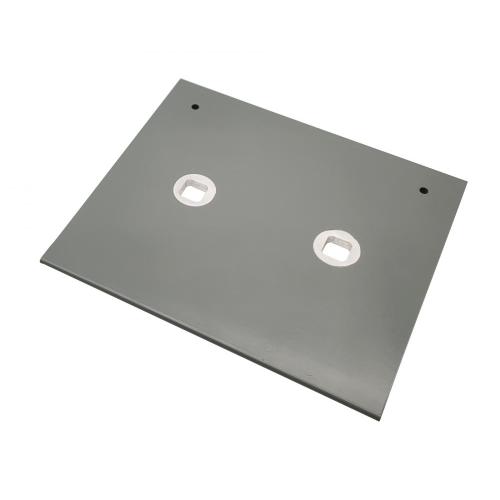 Oem Sheet Metal Baseplate OEM Aluminum Punching Base Plate Fabrication & Assembly Factory