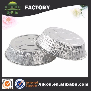9 inch round with lid aluminum pan certified with FDA, SGS, ISO