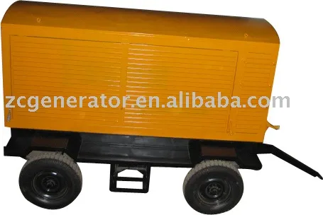 mobile diesel generator set