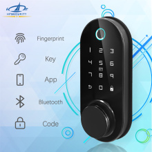 Bluetooth უსადენო თითის ანაბეჭდის პაროლი ჭკვიანი კარის დაბლოკვა