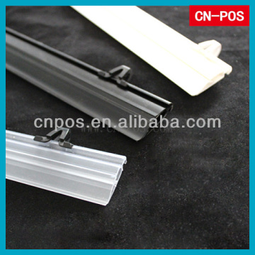 supermarket plastic poster hangers for displayed