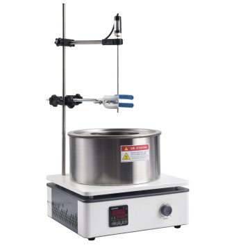 Display digitale a LED Strumenti scientifici Riscaldamento Laboratorio che raccoglie agitatore magnetico