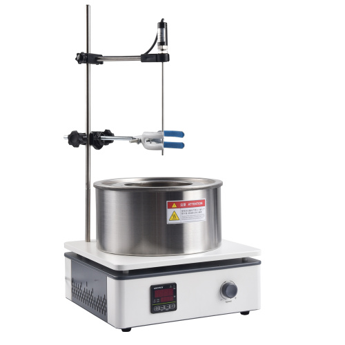 Display digitale a LED Strumenti scientifici Riscaldamento Laboratorio che raccoglie agitatore magnetico