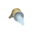 24/410 28/410 mm Camino de lavado de carrocería Botella de champú de oro UV Bomba de plástico con recubrimiento de plástico Bomba de loción líquida para la venta