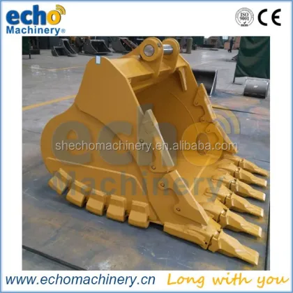 Excavator Spare Parts: Buckets for Construction Earthworks Machinery