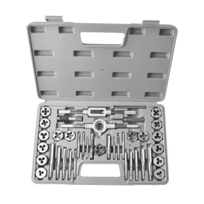 40pc Metric NPT Thread Tap and Die Wrench Set