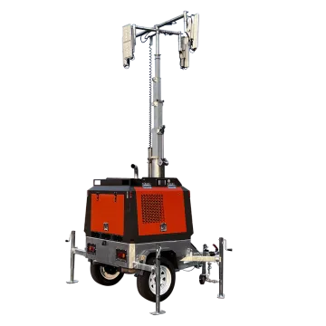 9m Mobile Lighting Tower Diesel LED Light Tower