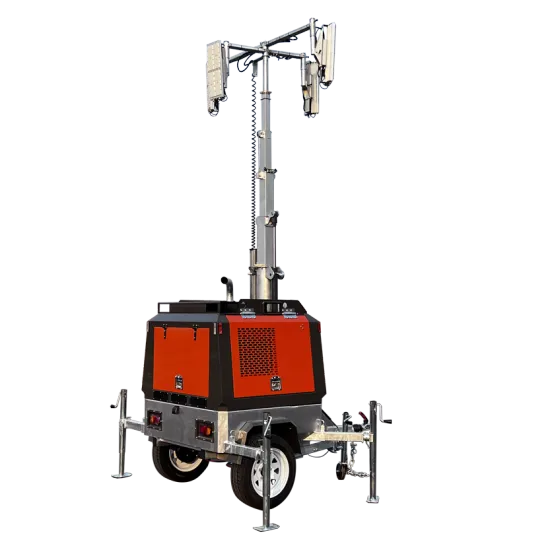 9m Mobile Lighting Tower Diesel LED Light Tower
