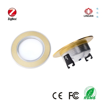Zigbee cell phone control smarter housing LED light downlight