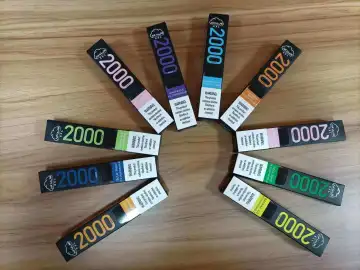2000 Puffs Disposable Vape Pod Device Juice Liquid