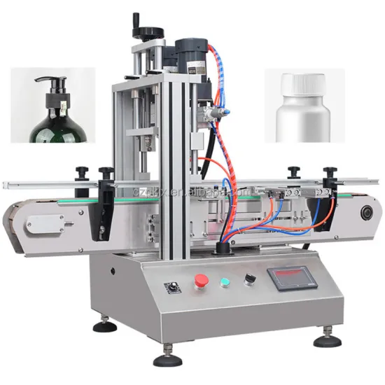 Screw Cap Sealing Machine for Plastic and Glass Bottles