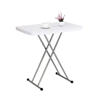 Lightweight Adjustable Folding Tables for Patio, Outdoors, Picnics, BBQ, and Hiking
