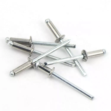Steel Rivets M3 M4 M5 M6 - Pop Blind Pin Rivets Open Type Flat Head