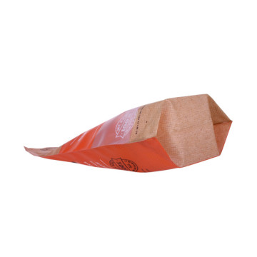 Sac de nourriture pour animaux de compagnie en plastique transparent en plastique transparent