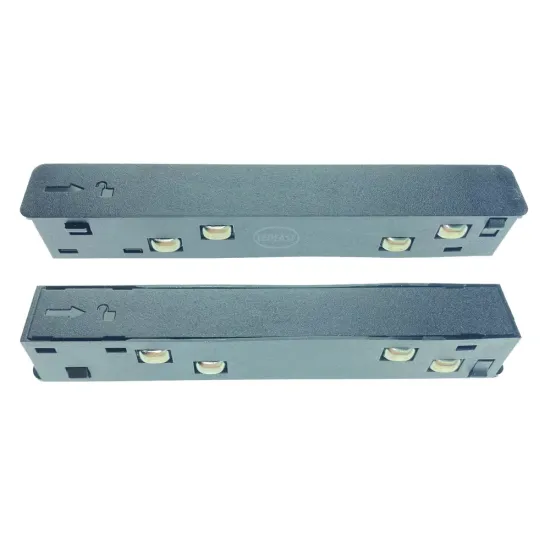 LEDEAST CX-SC116 DC48V Low Voltage Magnetic Track Straight Adaptor Connector