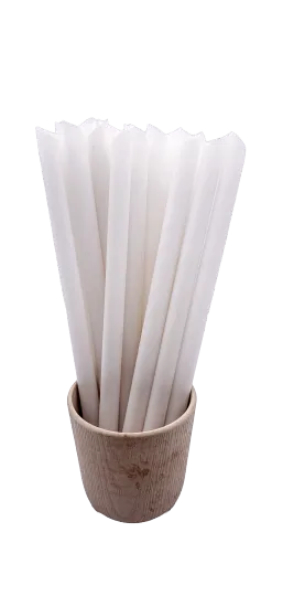 Biodegradable seashell powder straw