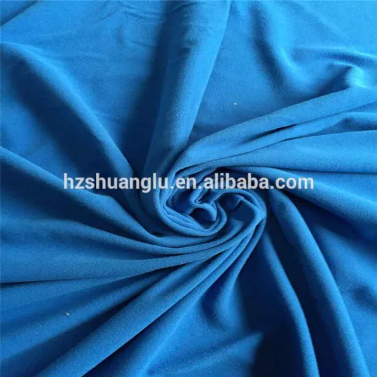 Huzhou 100 brushed cheap polyester tricot warp knitted fabric