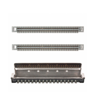 68P Cable Plug Connector IDC Molded Pin Type