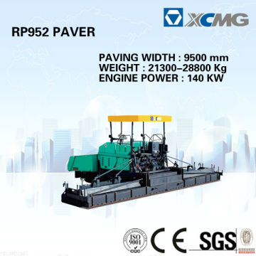 Mechanical Crawler Paver RP952 concrete paver (Paving width: 9500mm,Engine power: 140kw) of asphalt paver