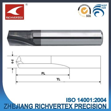 Factory direct supplly solid carbide straight fluted drill bit CNC machine tools