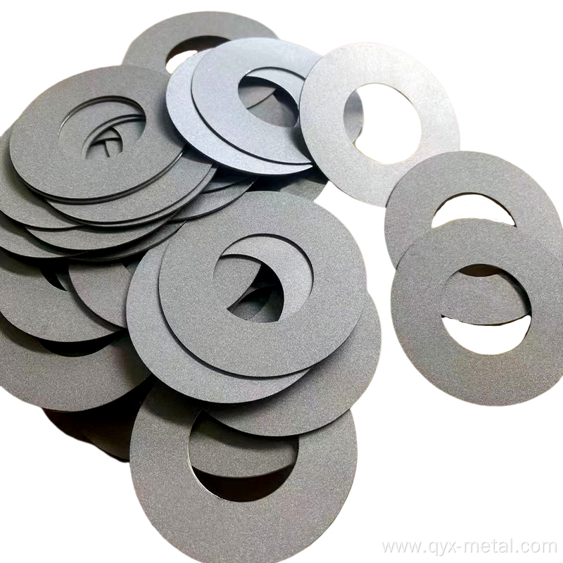 Disc Titanium Filter Porous Sintered Foam Board