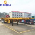3 Axel Flatbed Container semi trailer