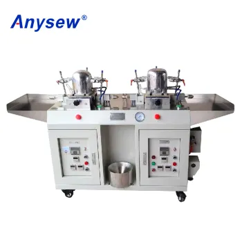 AS-IC02 Automatic Baseball Hat Ironing Machine - Two Heads Cap Making Equipment