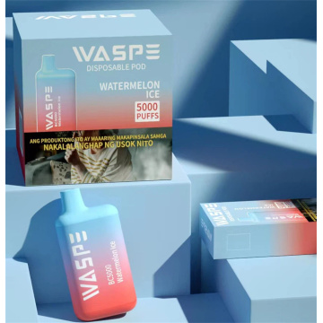 Waspe 5000 Puffs Disposable Vape Wholesale