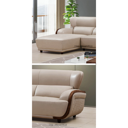 Modern Simple Design Leather Living Room Sofa