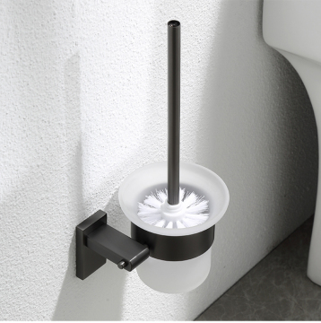 Wallmontierter Toilettenbürstenset mit Halter