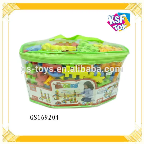 138PCS DIY EVA Block Toy For Kids Educational Toy