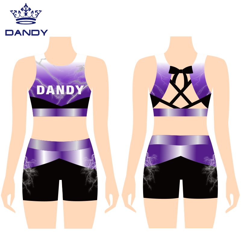 Lightning Design Practice Cheerleading Uniform