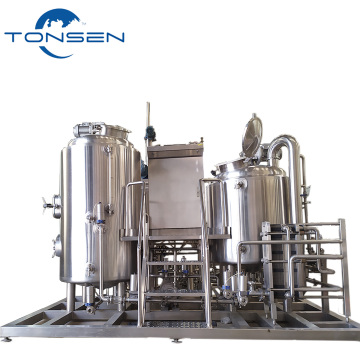 High Quality Mini Beer Brewing System 600L - Fermenting & Brewery Equipment with Hot Cold Water Tank