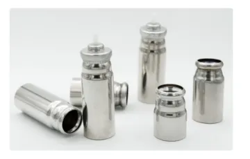 Aluminum Metal packaging canister