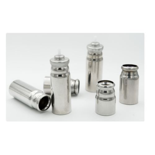 Aluminum canisters Metal packaging