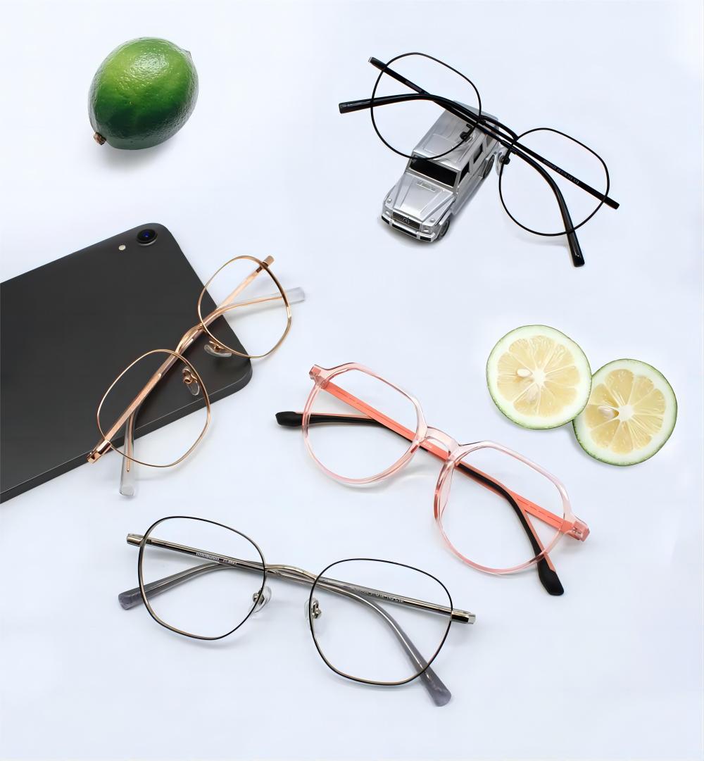 geometric glasses frames