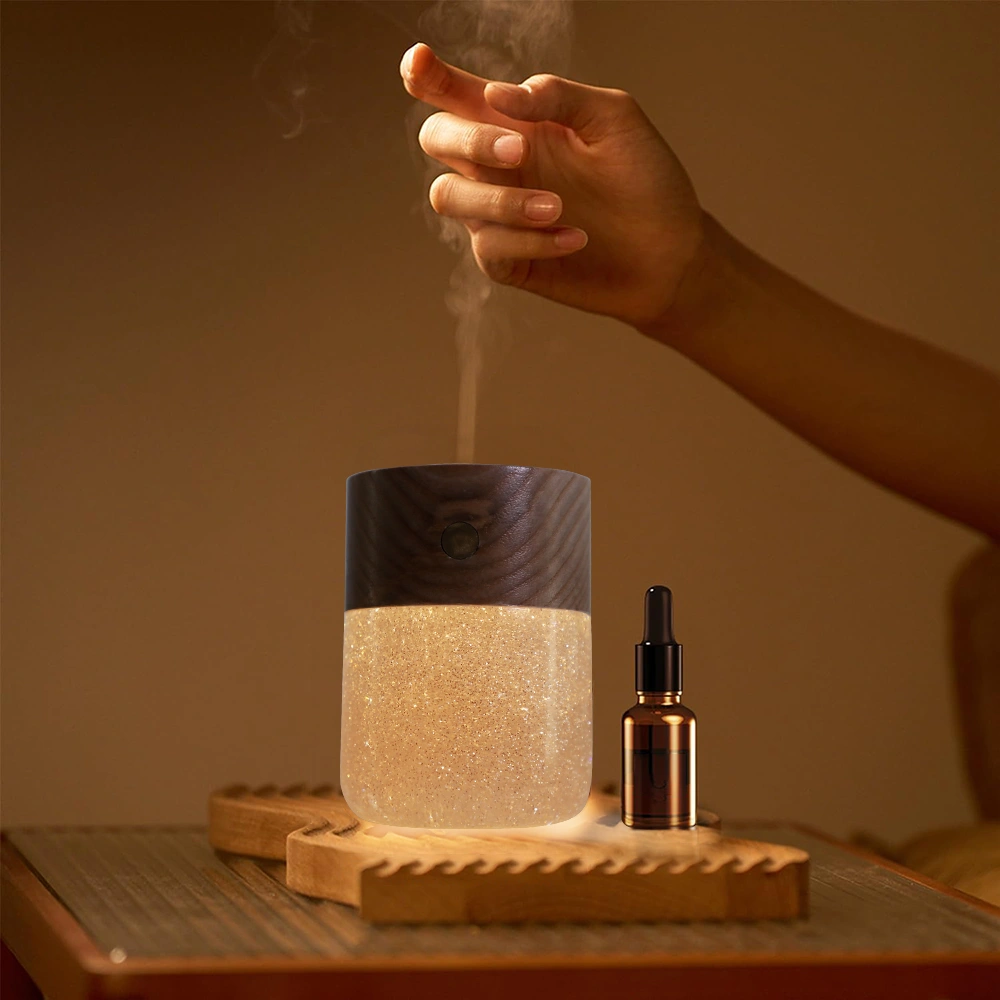 Portable Wood Aromatherapy Diffuser with Three Level Light China ...