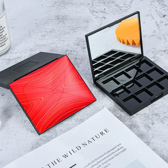 Plastic Eyeshadow Compact Case