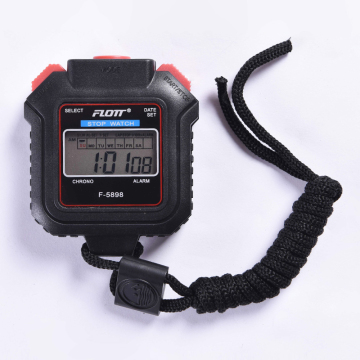 100 Track Waterproof Electronic Stopwatch Timer for Training and Running