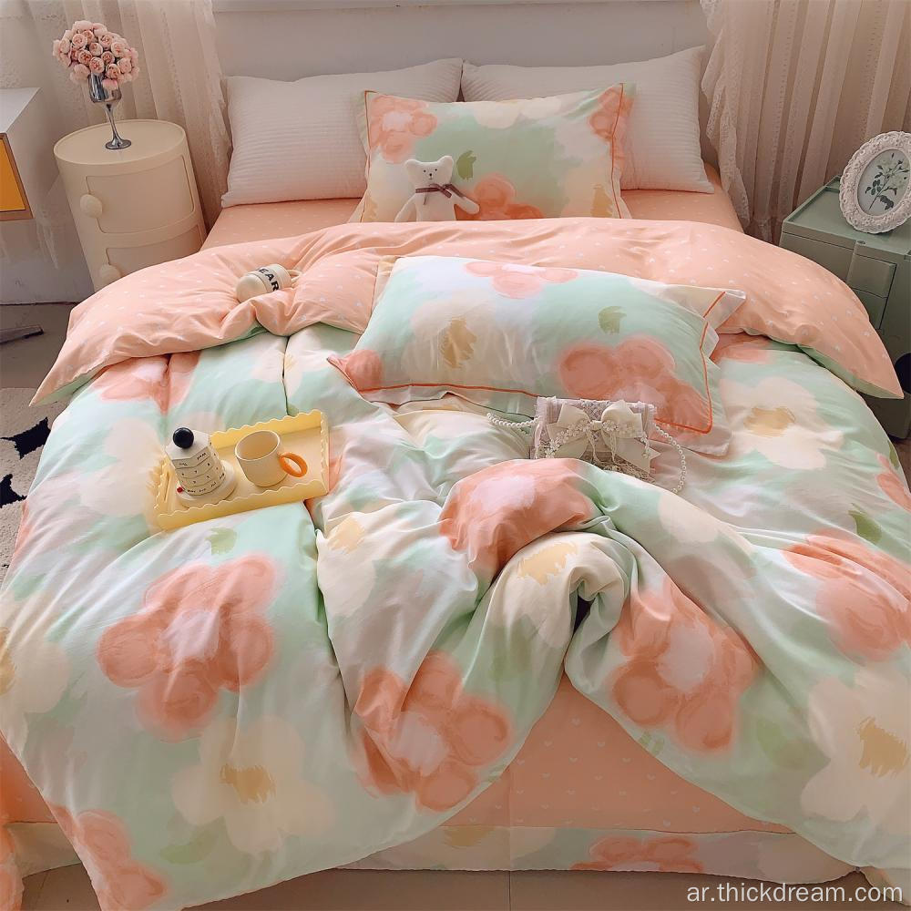 مجموعة وسادة الفراش في الخريف الخيالية تغطية السرير