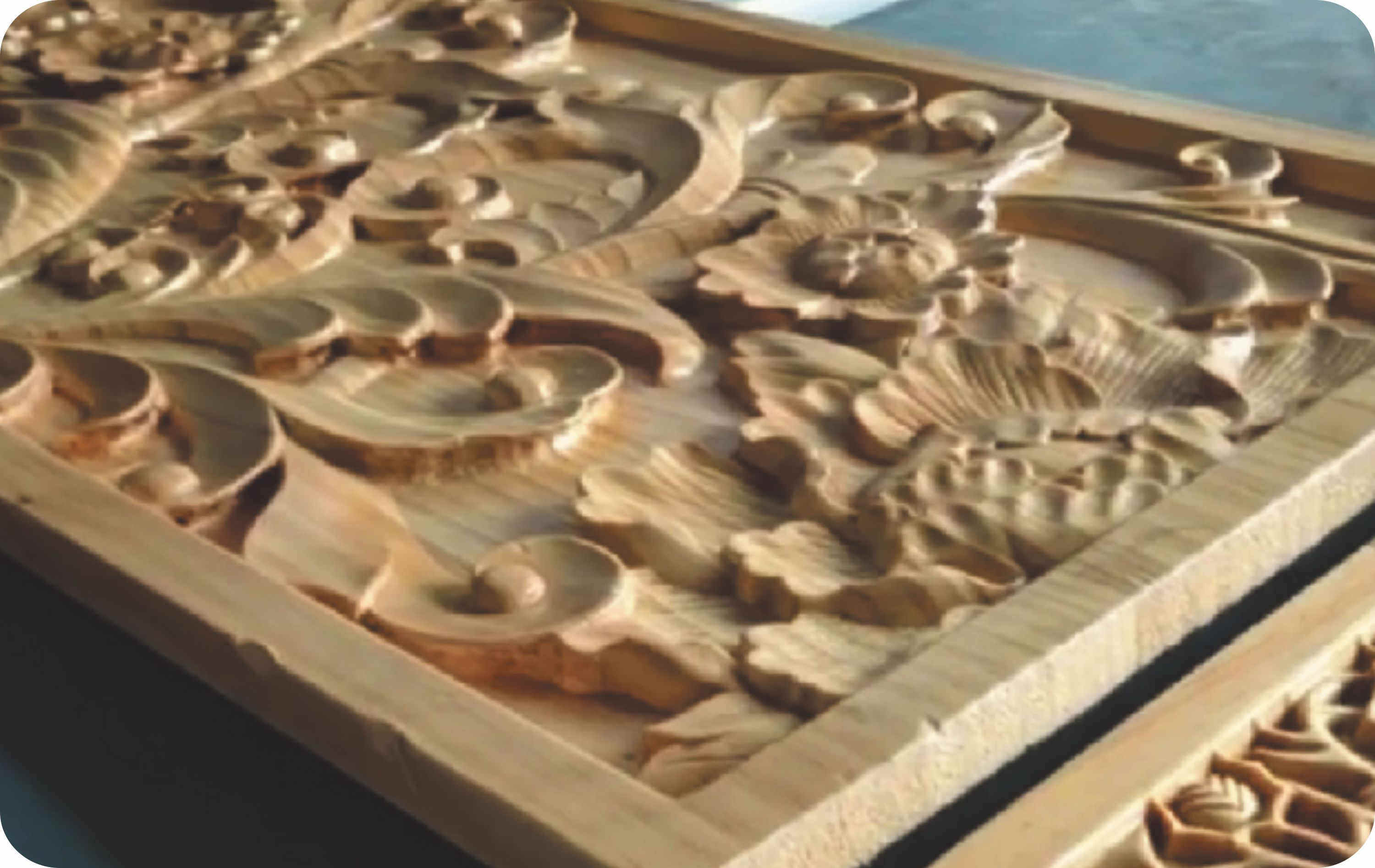 Thicknesser Furniture Wood Frame Profile Line Machine