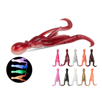 9.5cm 5G TPE Bionic Octopus Soft Bait UV Luminous Fishing Lure